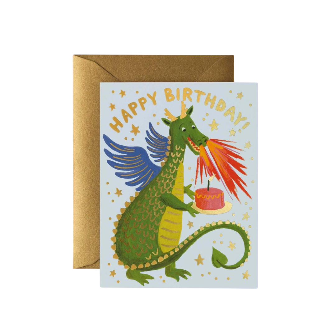 Birthday Dragon Card