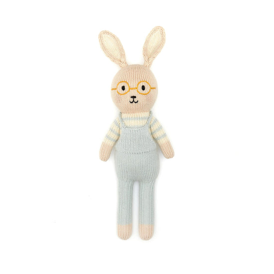 Mike the Bunny in Blue Overall