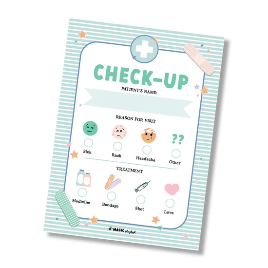Little Doctor Check-Up Notepad