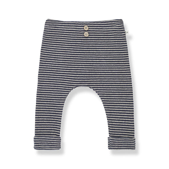Load image into Gallery viewer, Lila Legging in Navy Stripe
