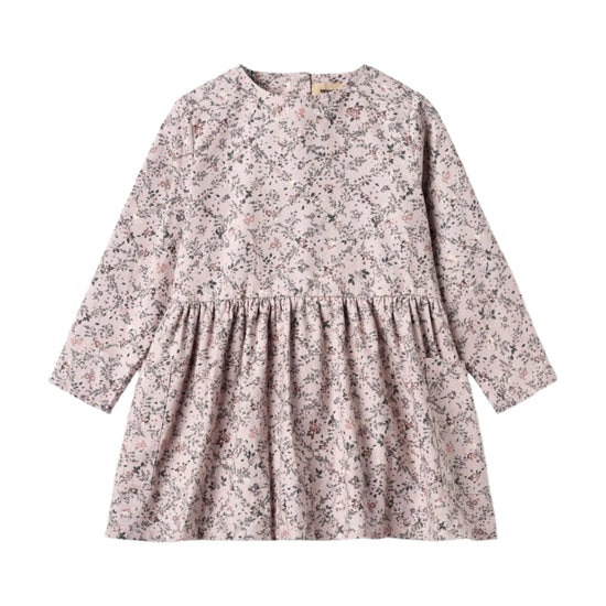 Aima Lilac Flower Dress - Toddler