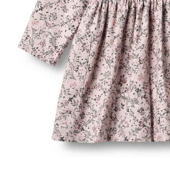 Aima Lilac Flower Dress - Toddler