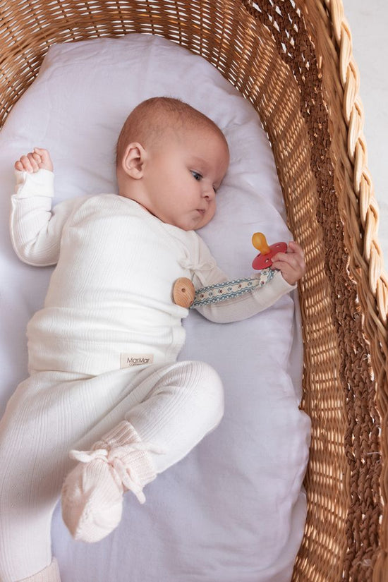 Rose Quartz Knit Booties