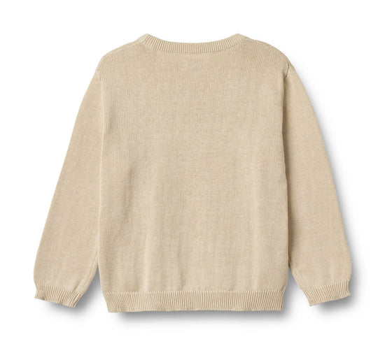 Embroidered Ornaments Sweater - Toddler