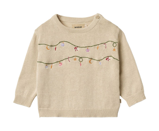 Embroidered Ornaments Sweater - Baby