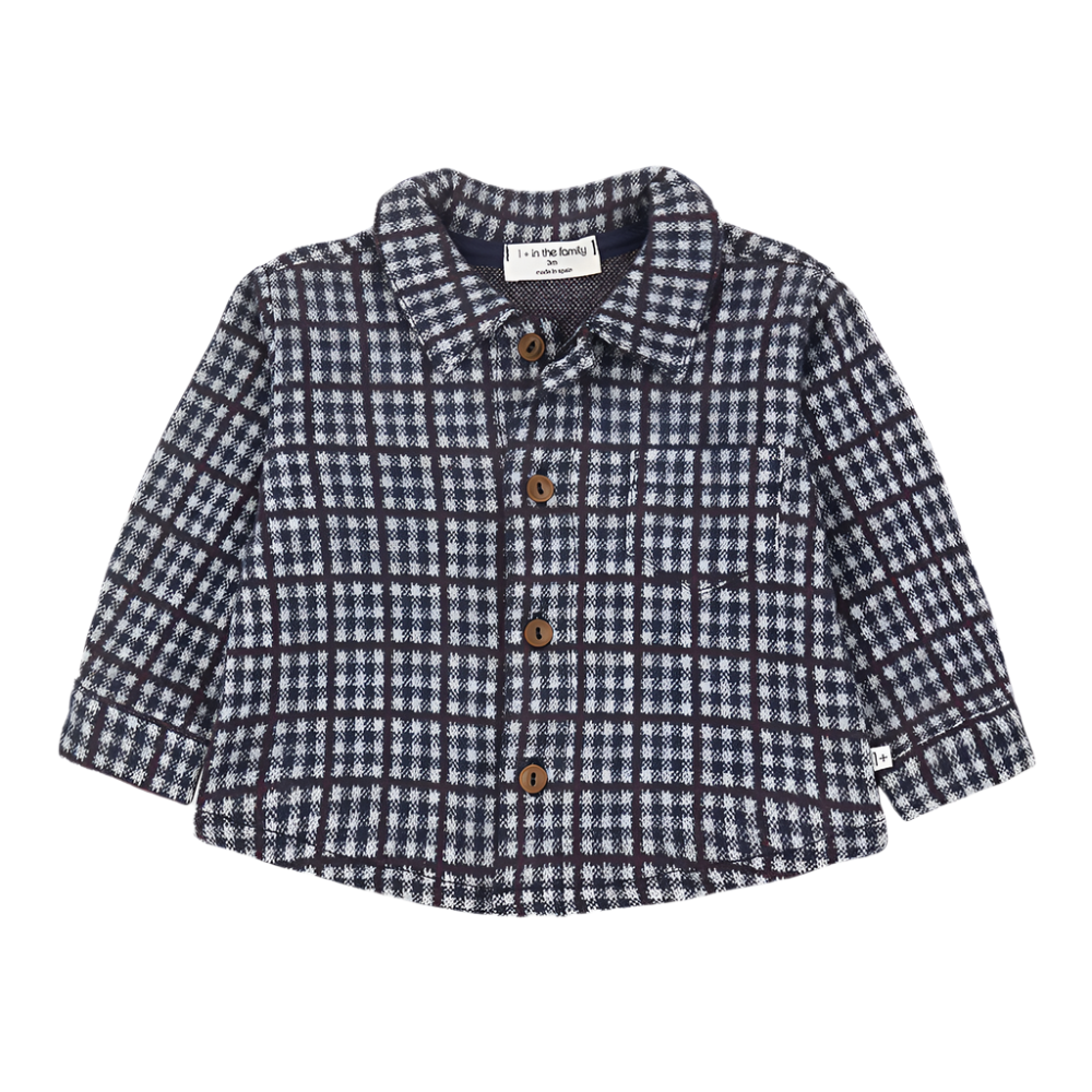Conrad Blue Check Shirt