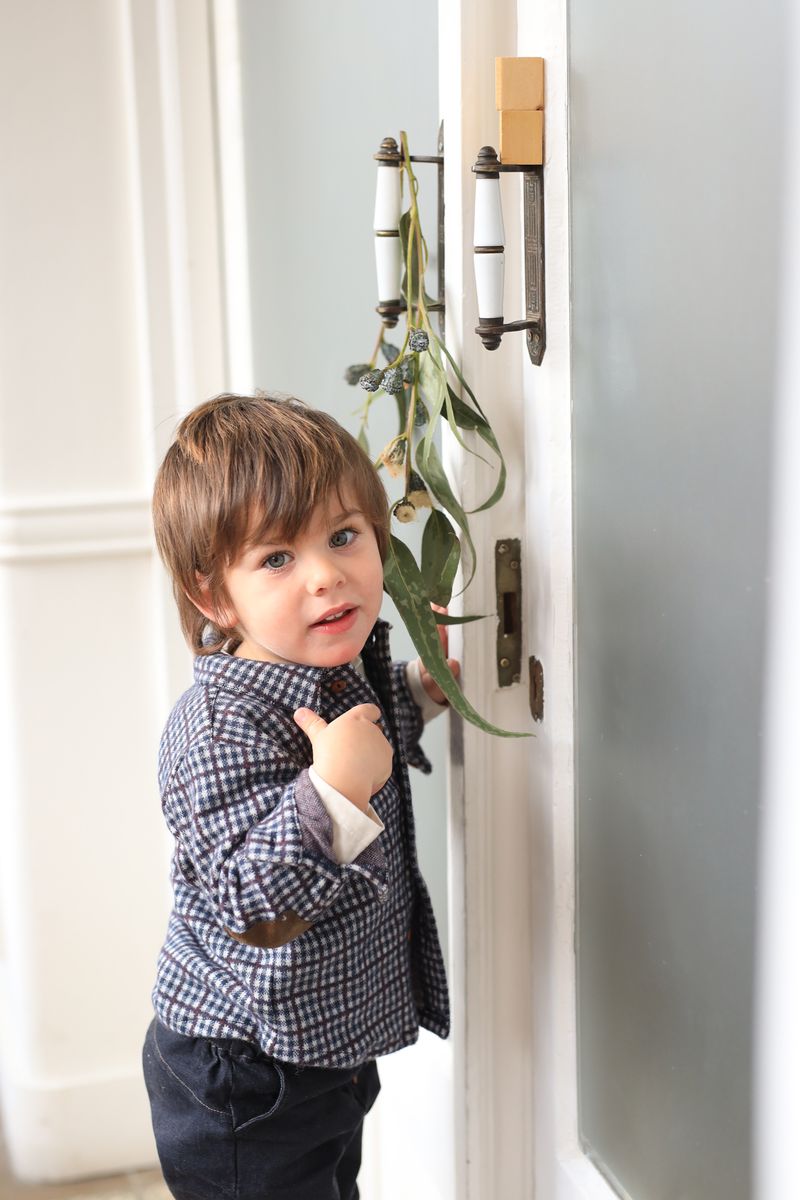 Conrad Blue Check Shirt