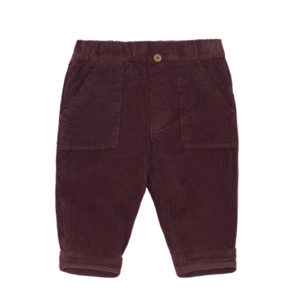 Louis Maroon Corduroy Pants