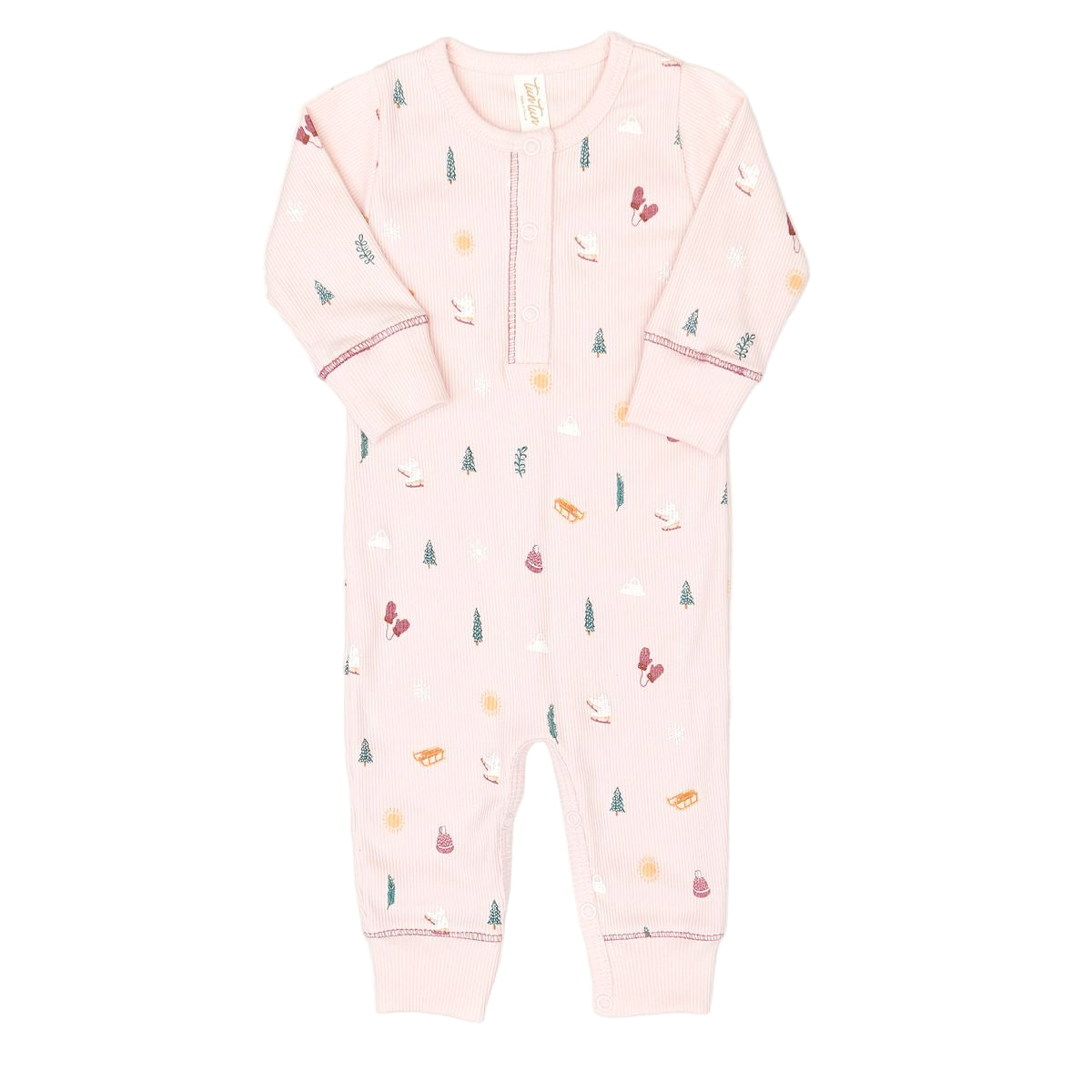 Rose Winter Henley Jumpsuit