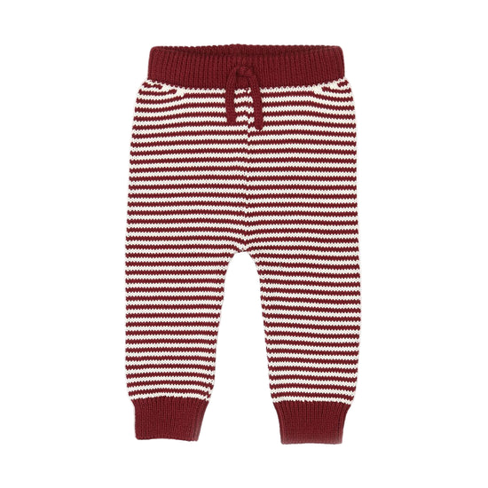 Crimson Knit Pants