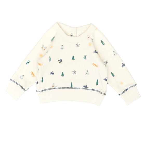 White Swan Winter Sweatshirt