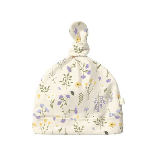 Bella Floral Knot Hat