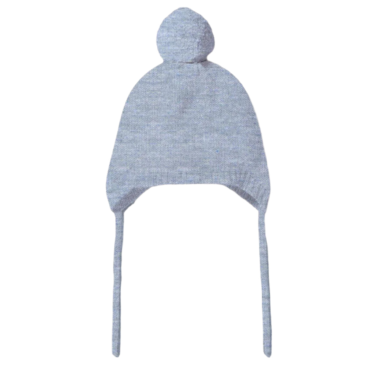 Blue Speckle Knit Bonnet