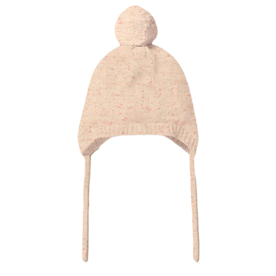 Fairy Pink Knit Bonnet