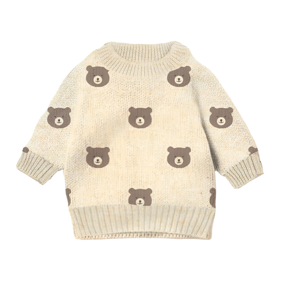 Beary Cute Knit Sweater