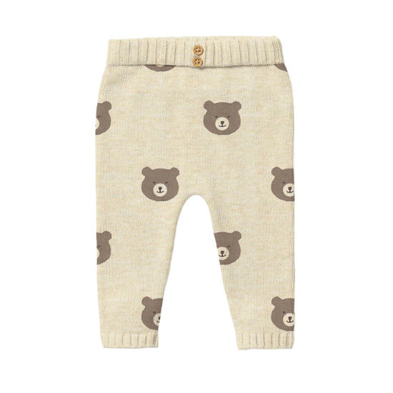 Beary Cute Knit Leggings