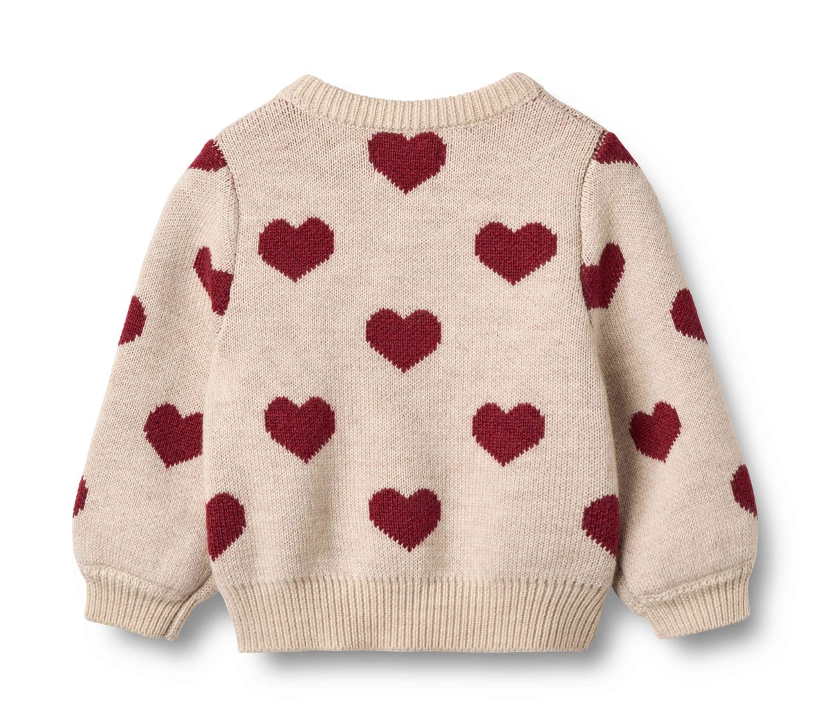 Wool Hearts Cardigan