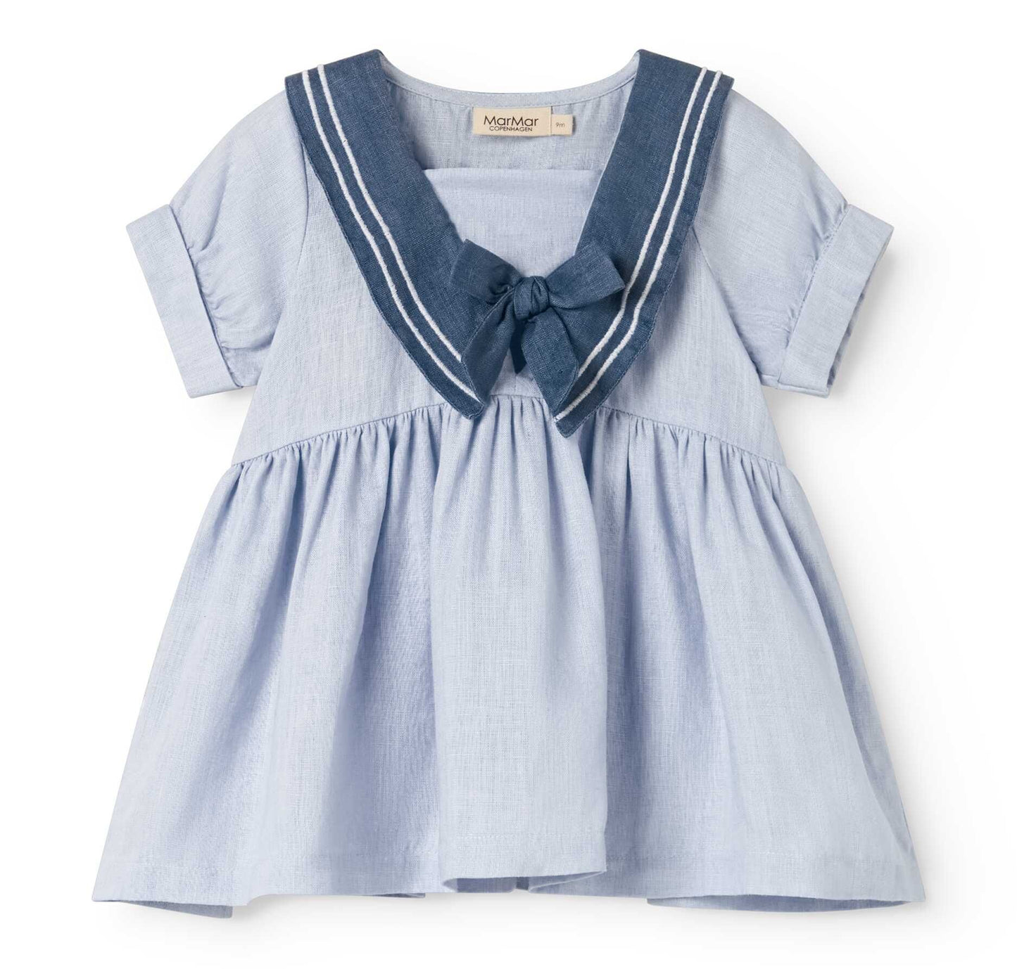 Blue Mist Linen Dress