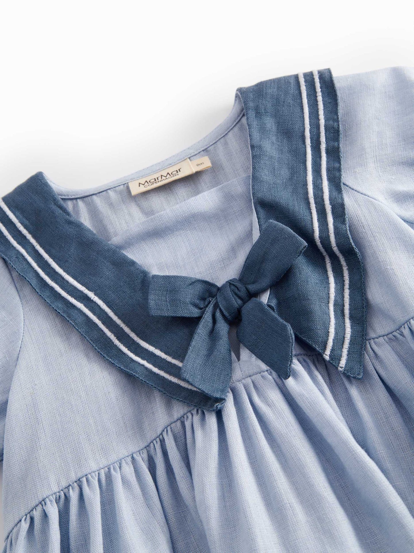 Blue Mist Linen Dress
