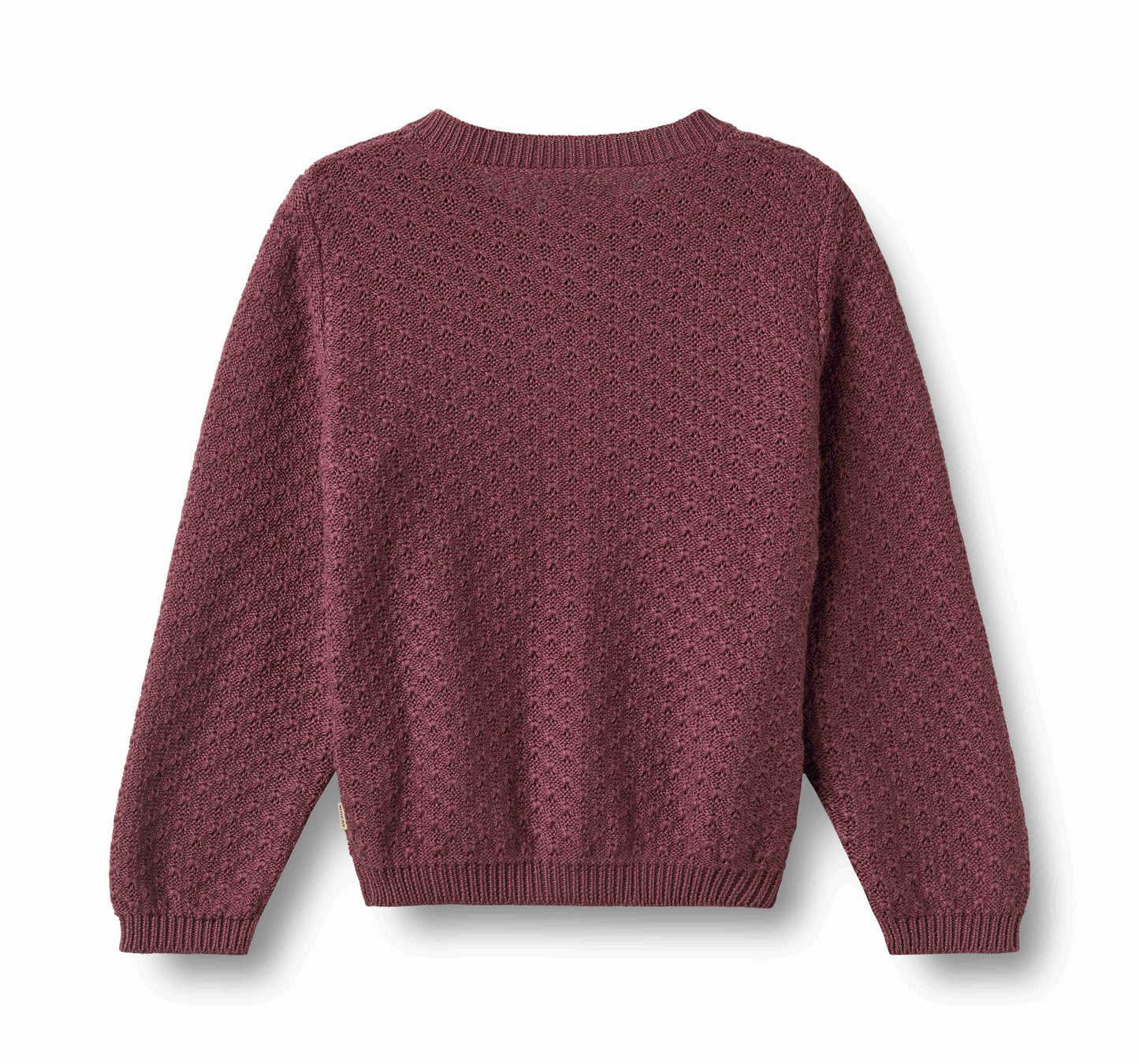 Magnella Eggplant Cardigan