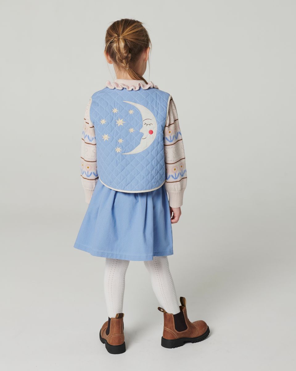 Moon & Star Quilted Vest