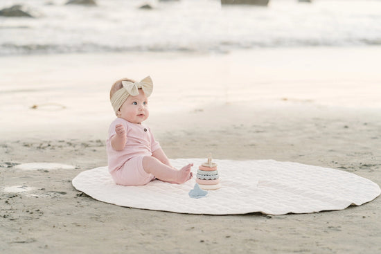 Silicone Stacking Teething Ring Toy