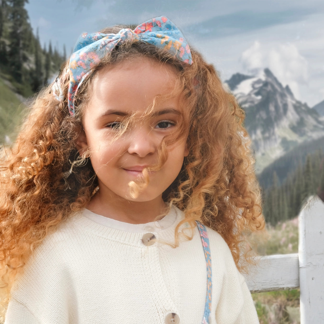 Heidi Floral Headband