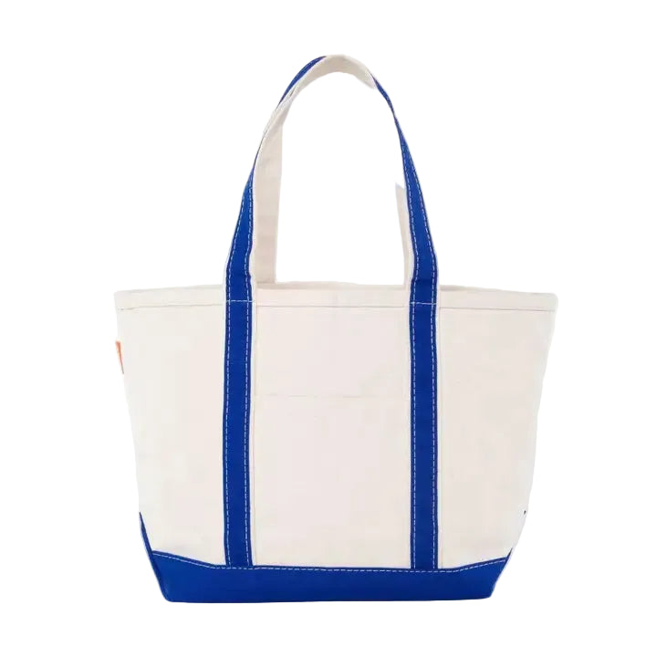 Royal Blue Medium Canvas Tote