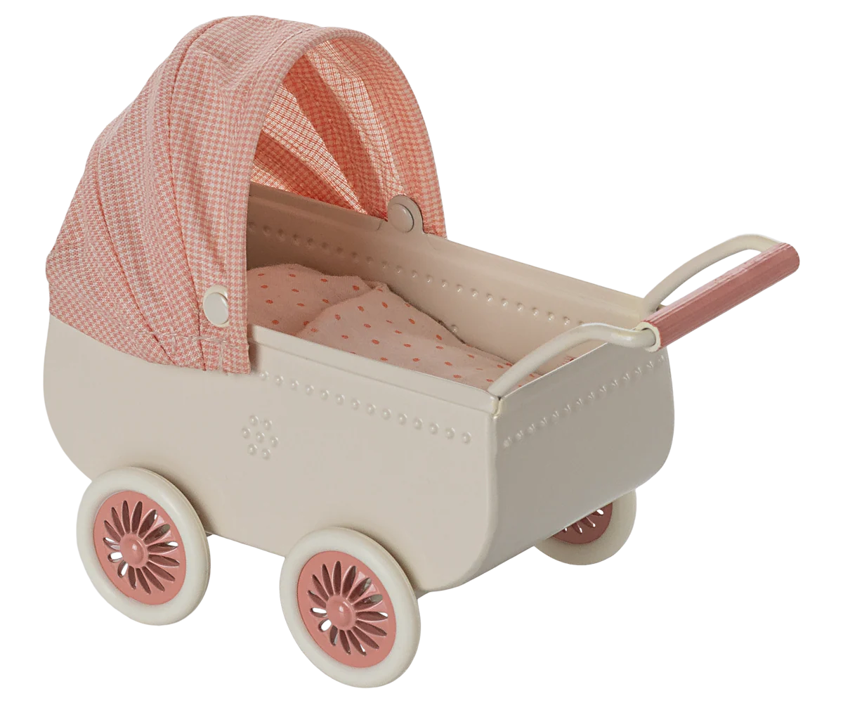 Coral Mouse Pram
