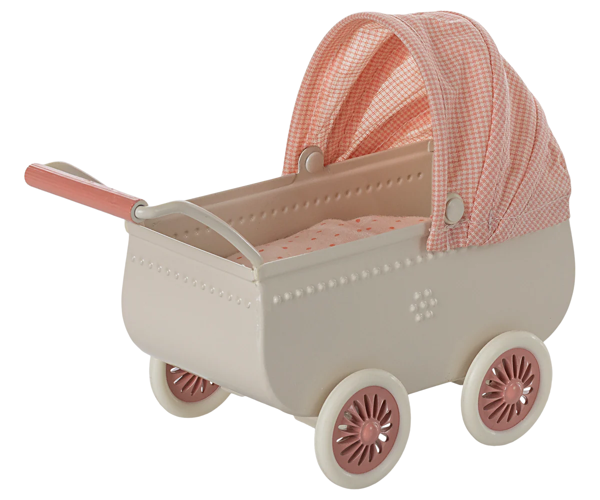 Coral Mouse Pram