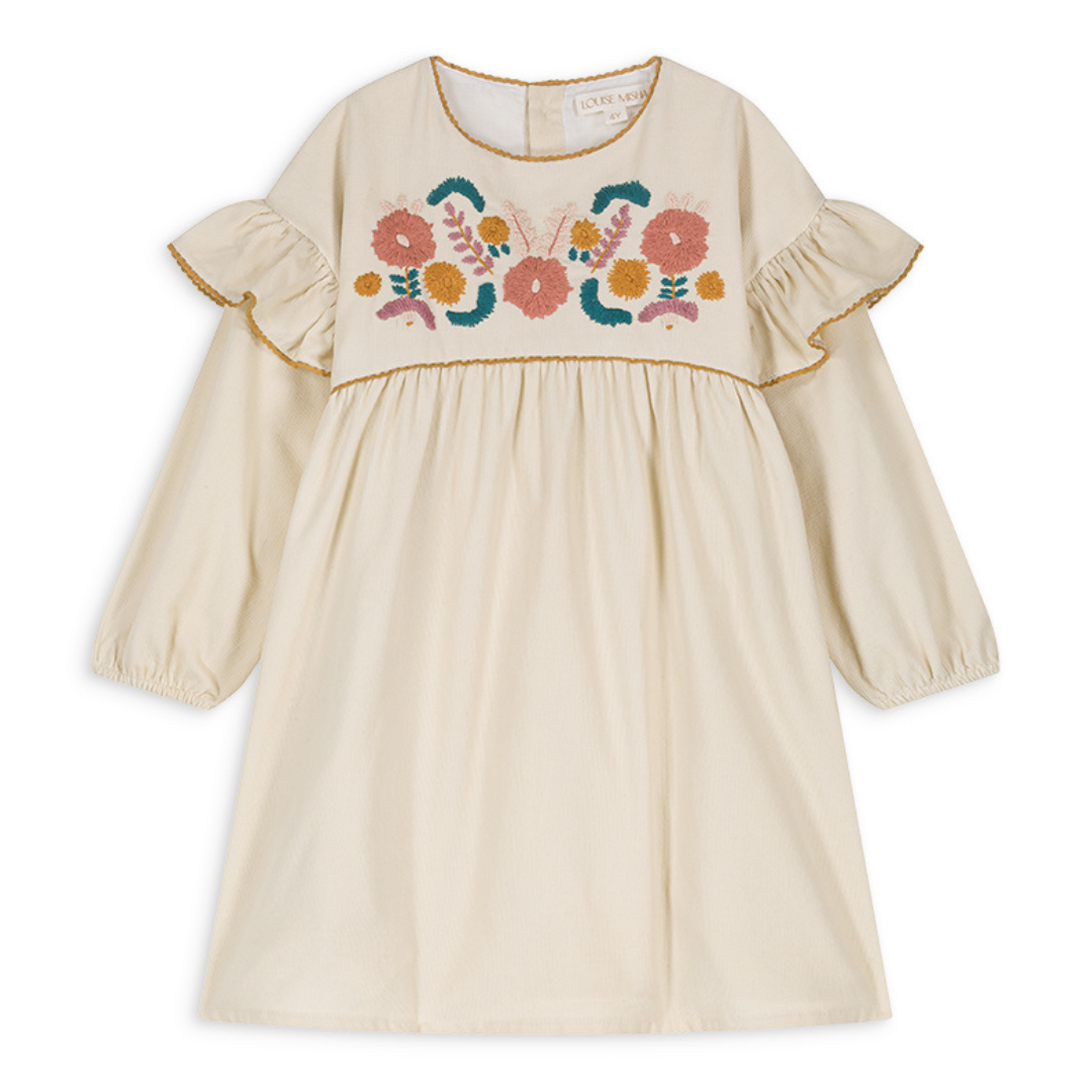Load image into Gallery viewer, Illia Dress in Cream
