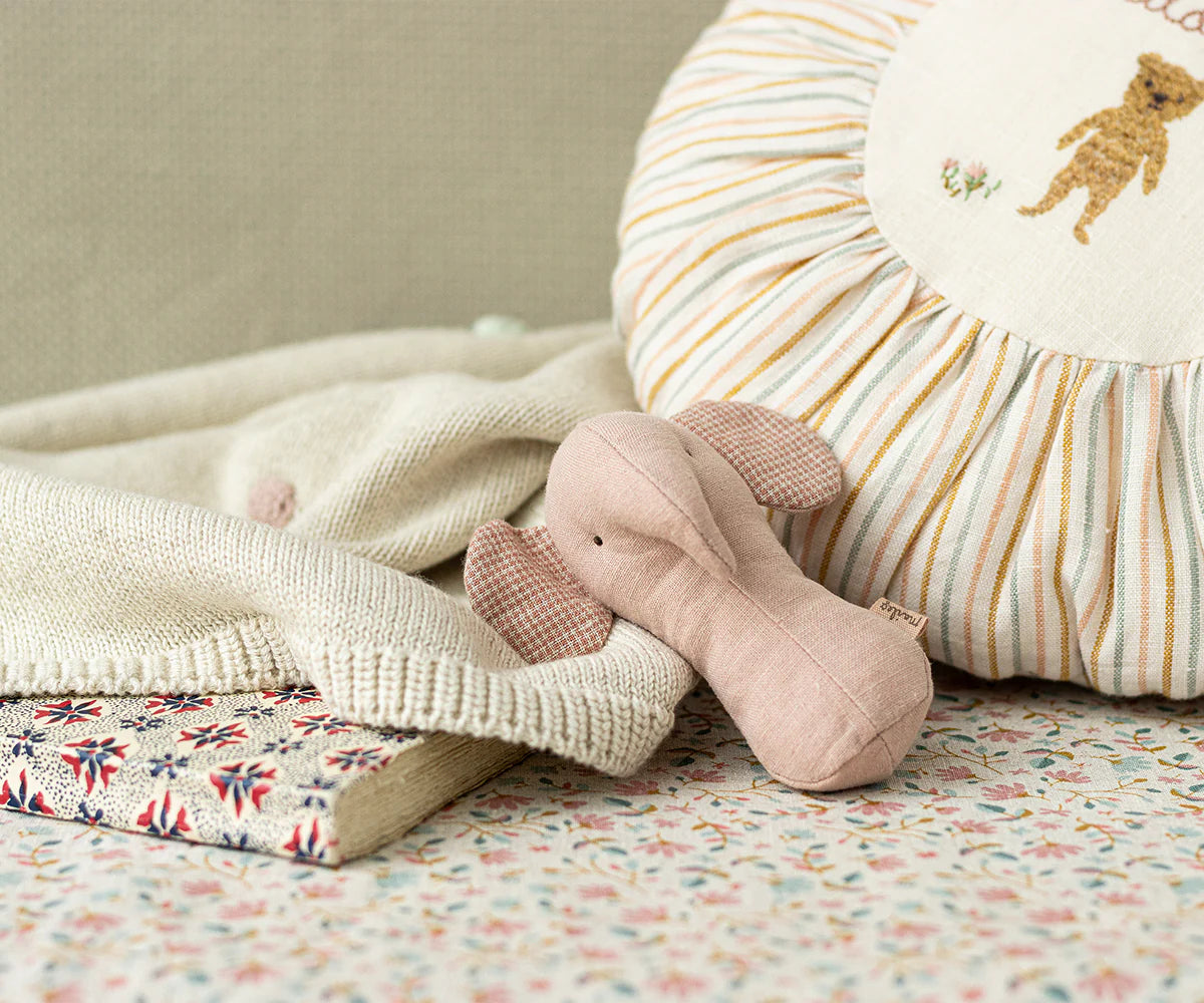 Rose Elephant Rattle