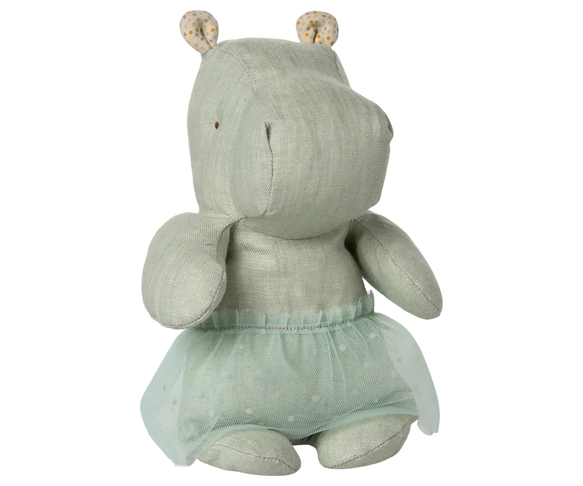 Mint Small Hippo with Skirt