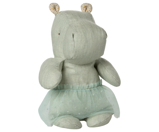 Mint Small Hippo with Skirt