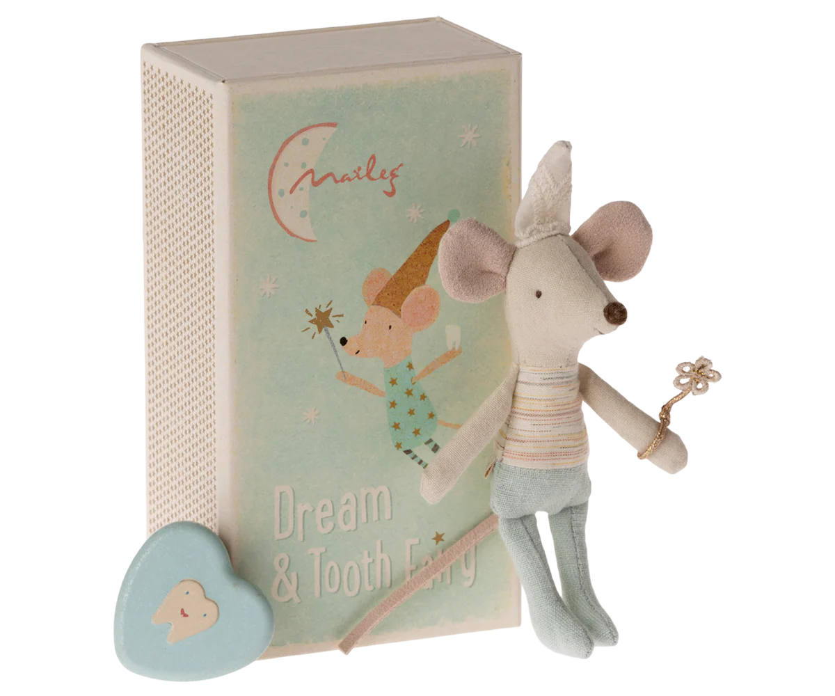 Tooth Fairy Mouse - Little Brother in Box