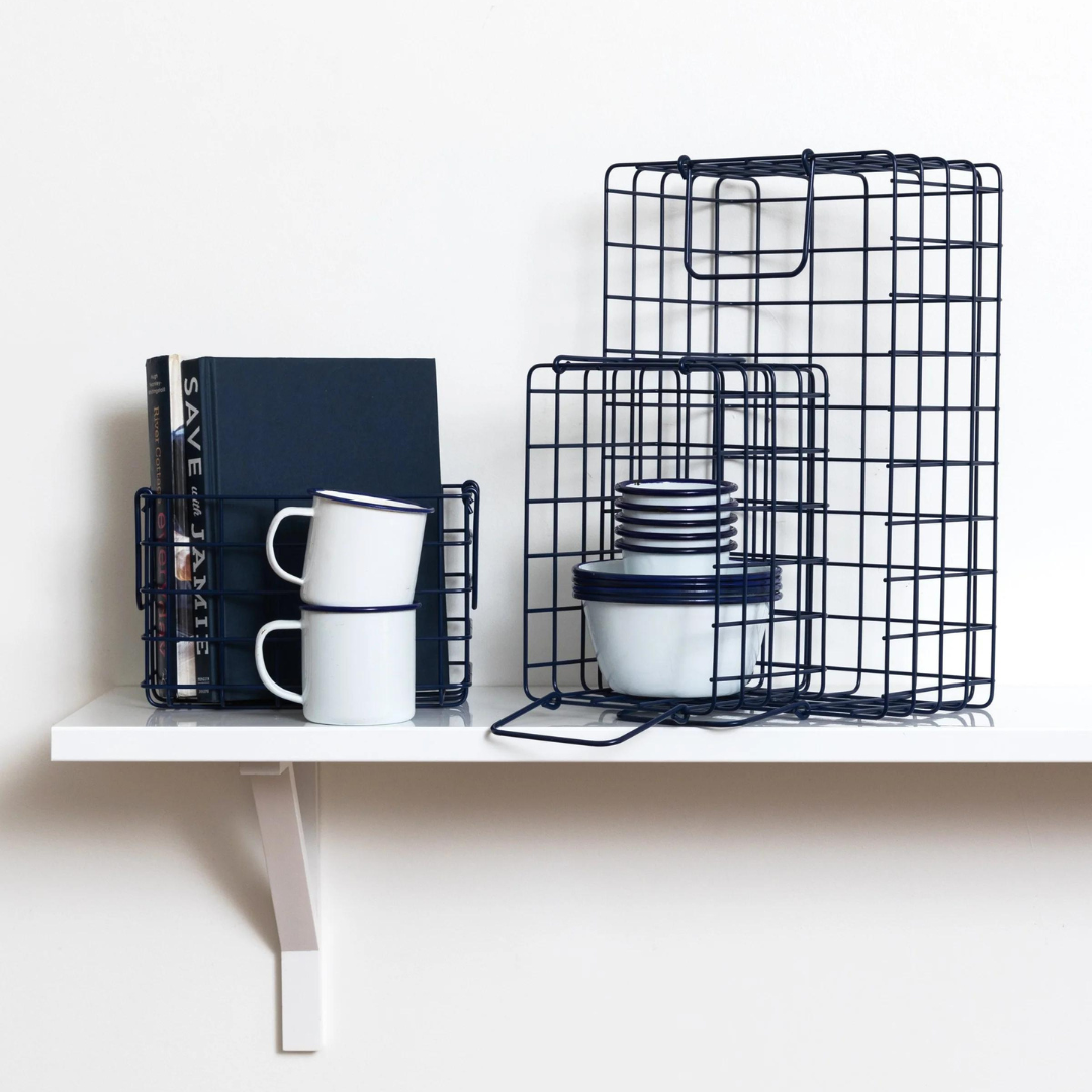 The Baskets in Navy