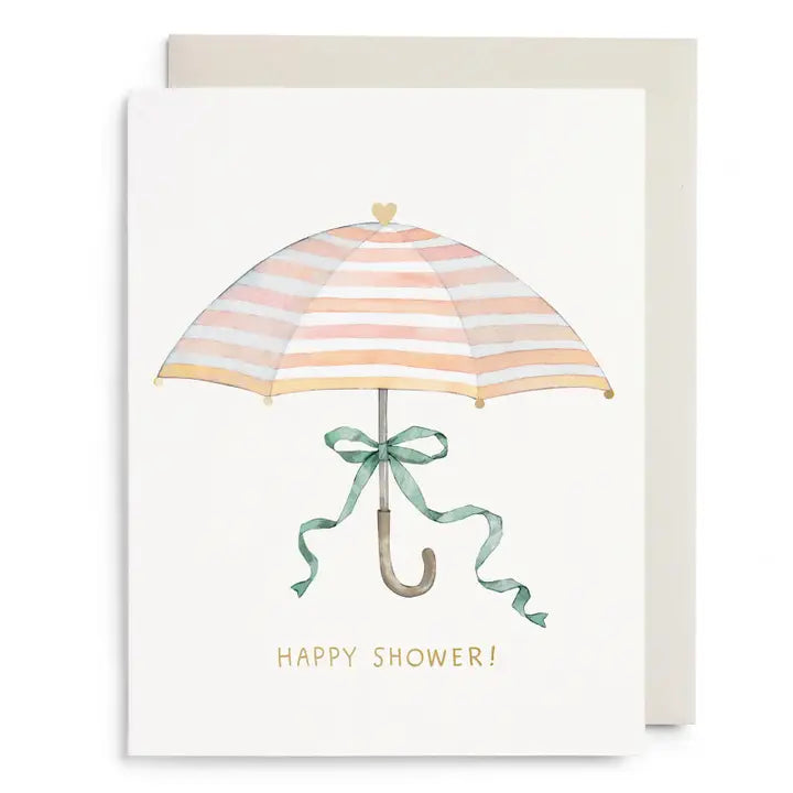 Umbrella Baby Shower Card