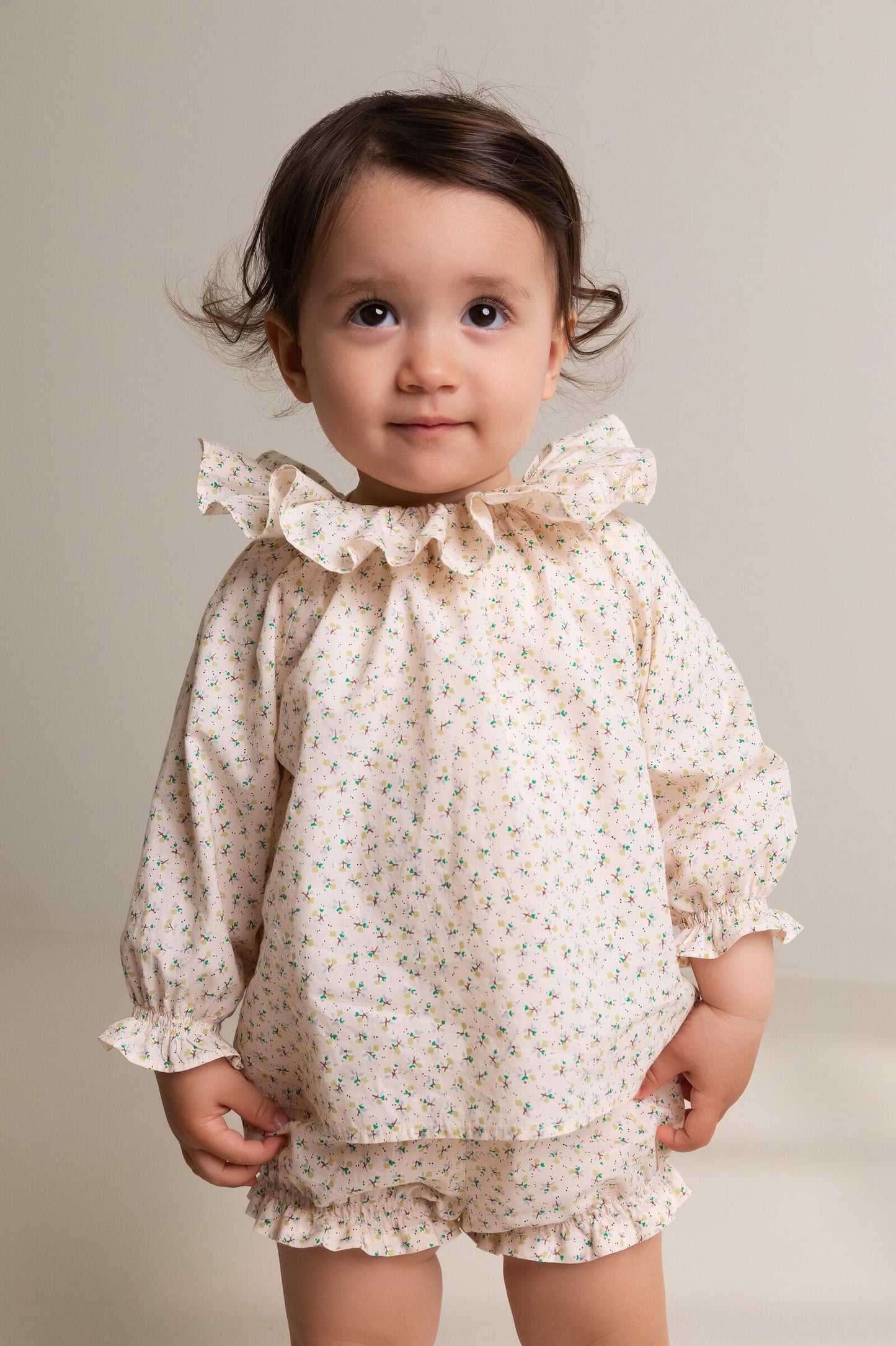 Tia Blouse in Petite Fleurs