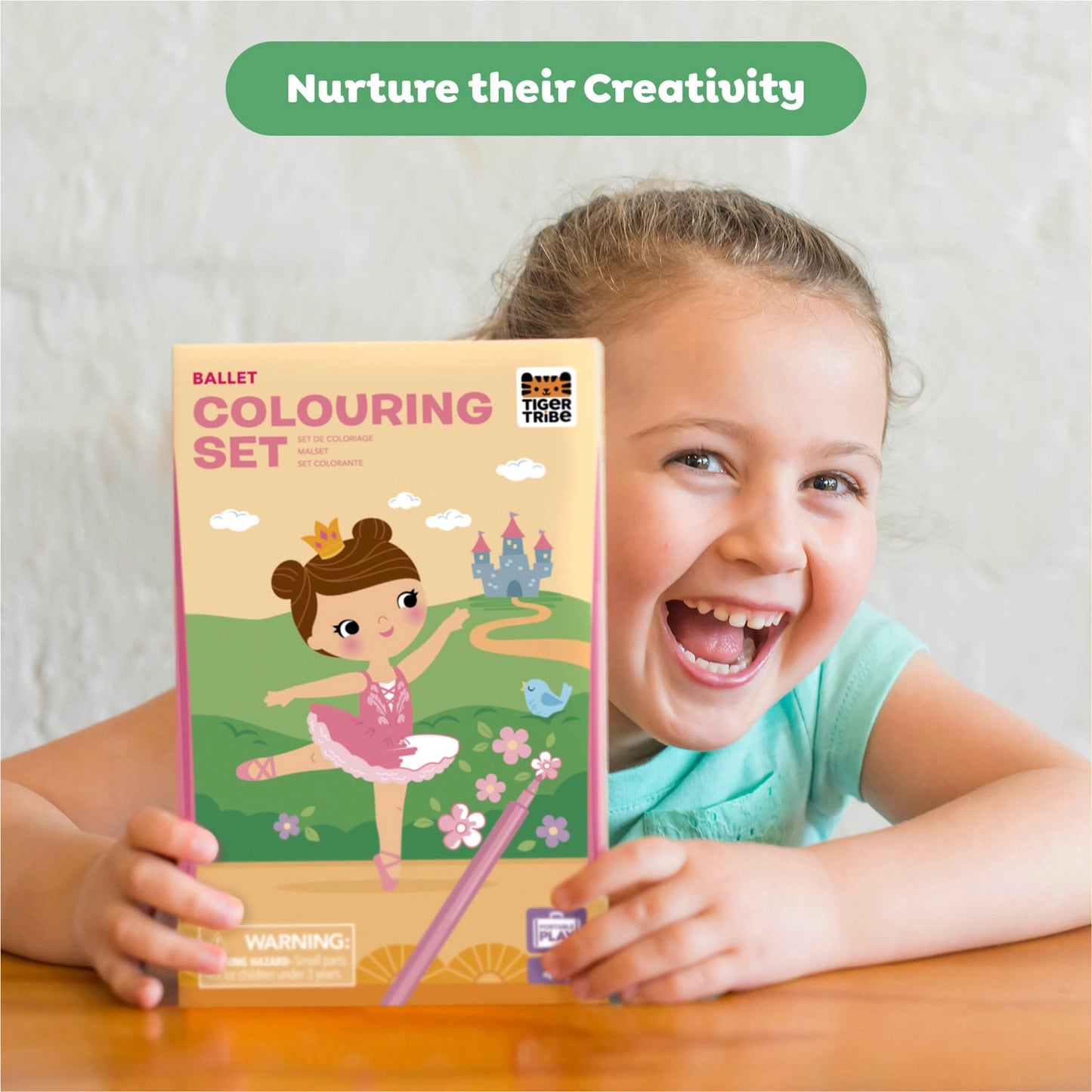 Ballerina Sticker & Coloring Set