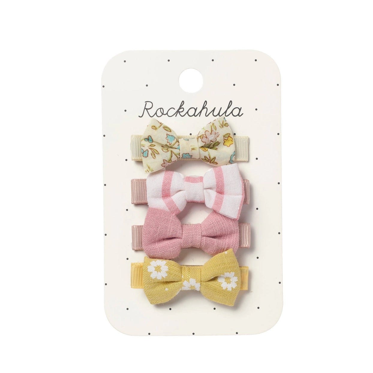 Petal Mini Bow Clips