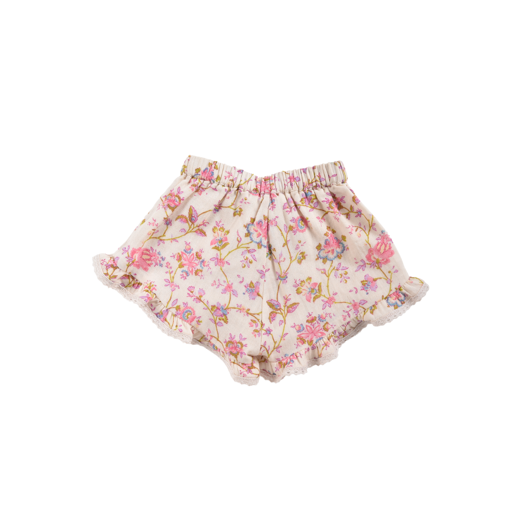Vallaloid Gauze Shorts in Bucolia Fields