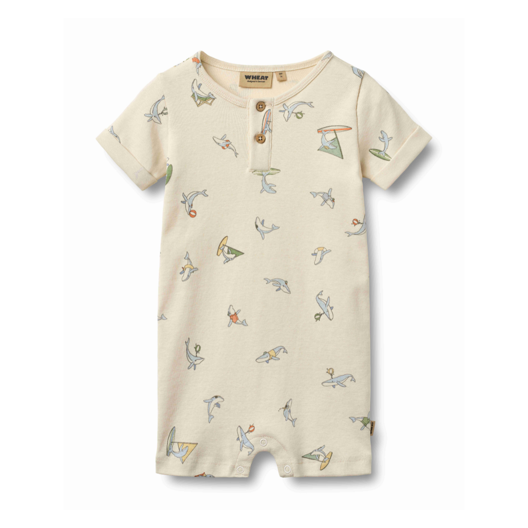 Whale Friends Romper