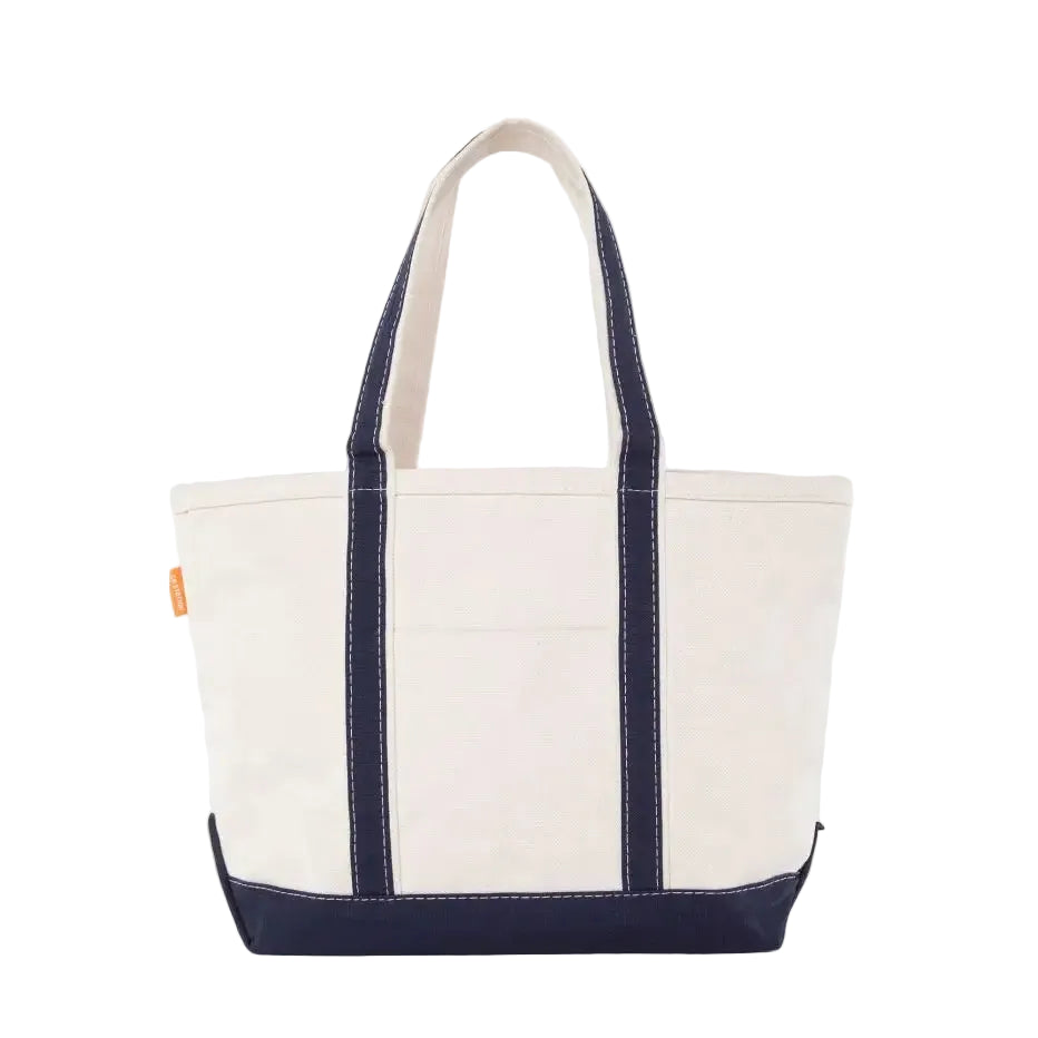 Navy Medium Canvas Tote