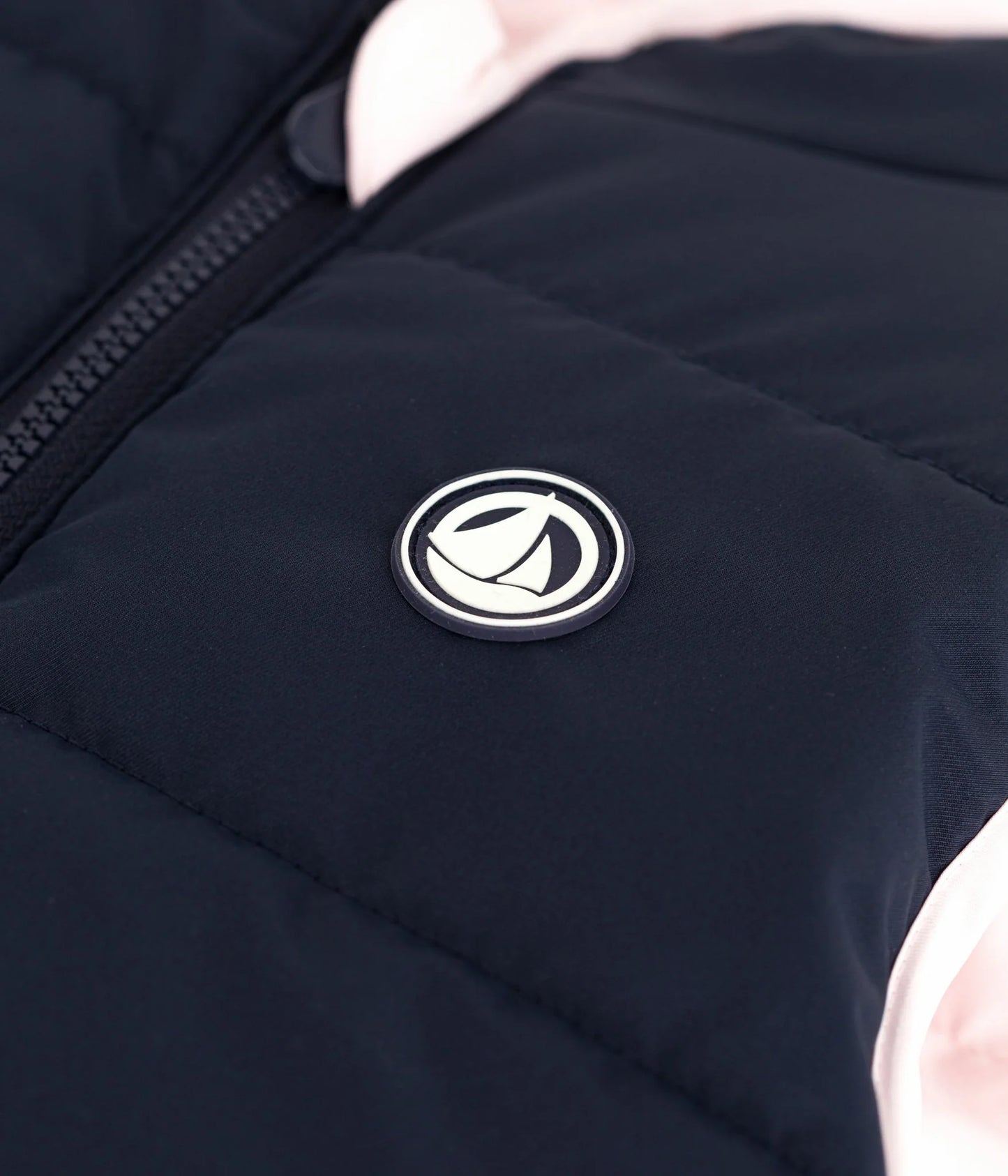 Pink & Navy Reversible Vest - Toddler