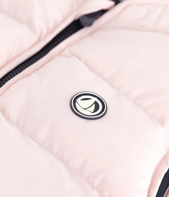 Pink & Navy Reversible Vest - Toddler