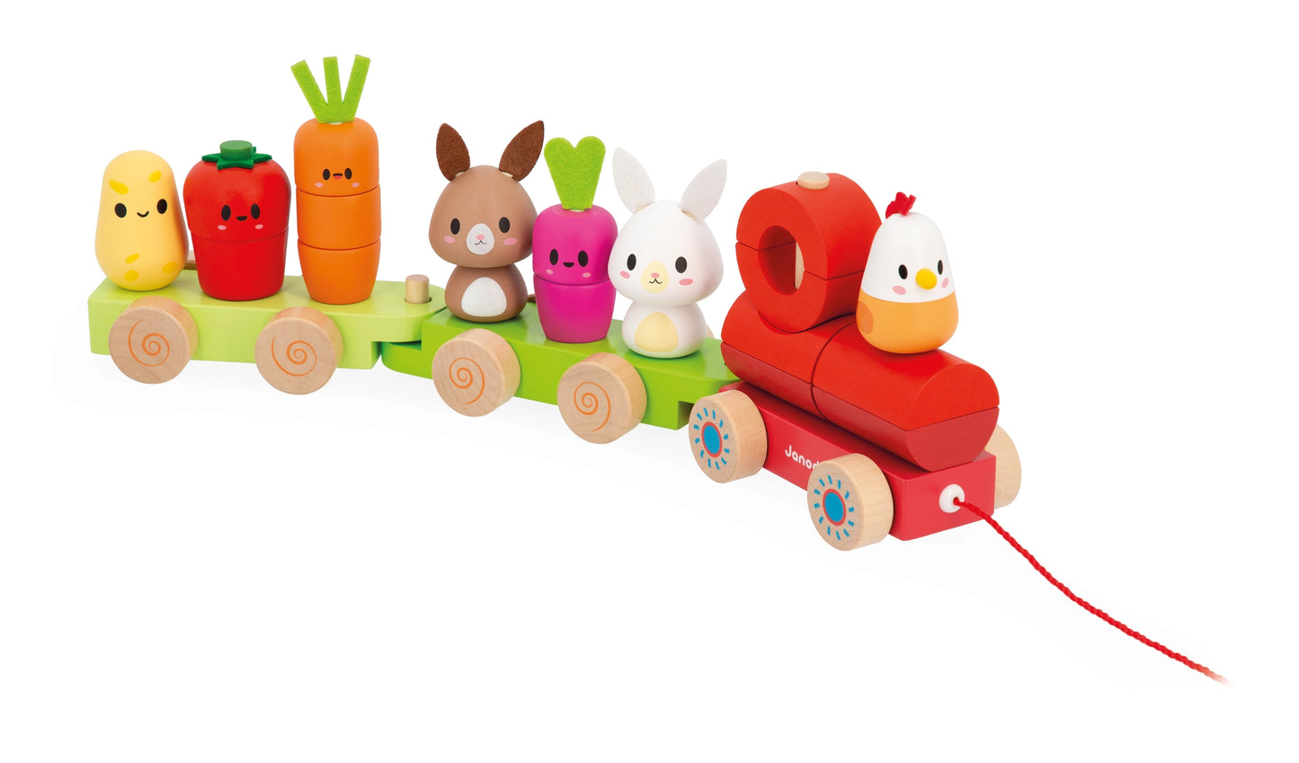 Farm Pull-Along Train