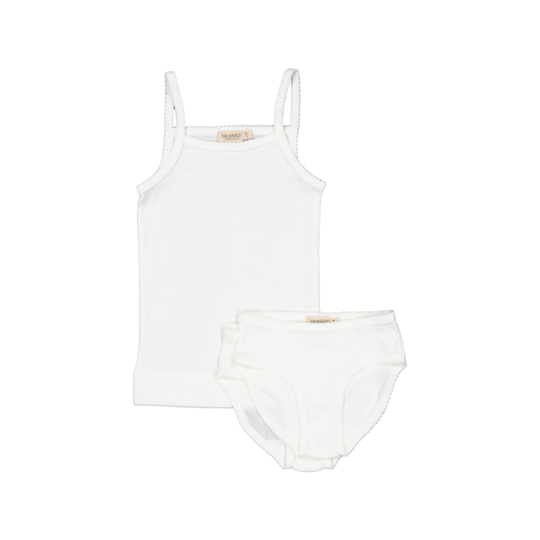 Belli Pointelle Tank in Cloud