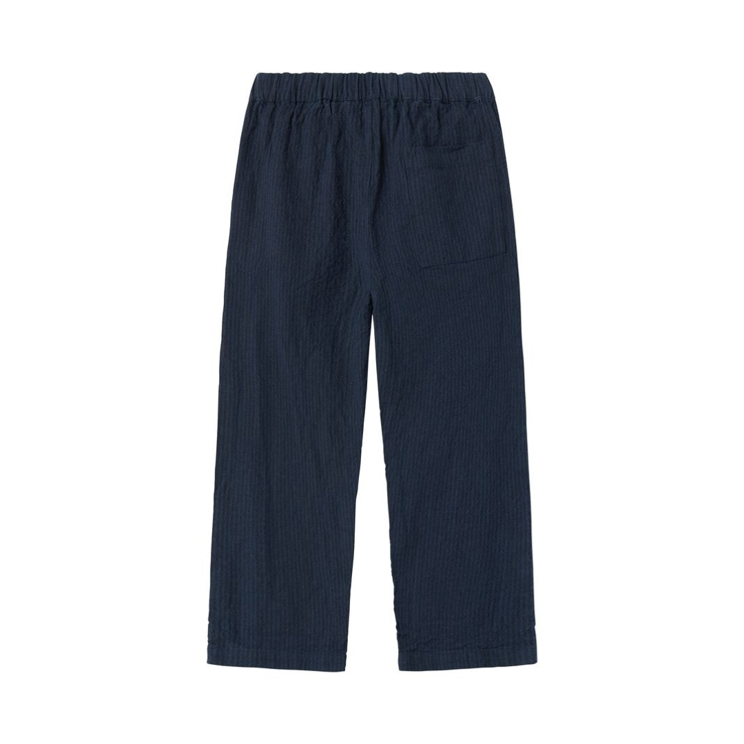 Dark Blue Stripe Pants - Toddler