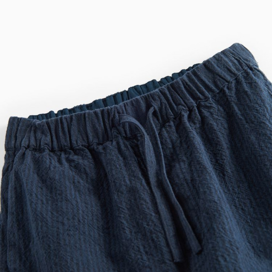 Dark Blue Stripe Pants - Toddler