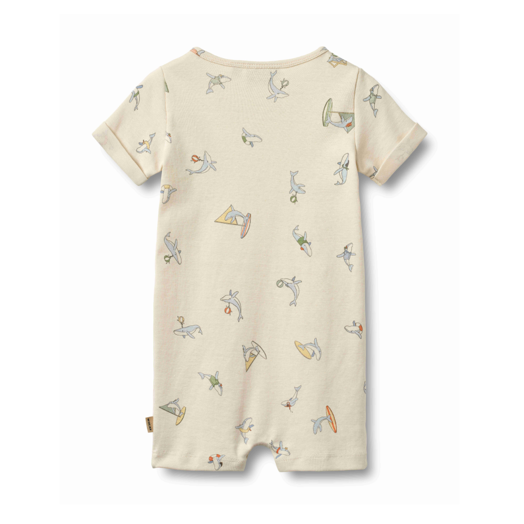 Whale Friends Romper
